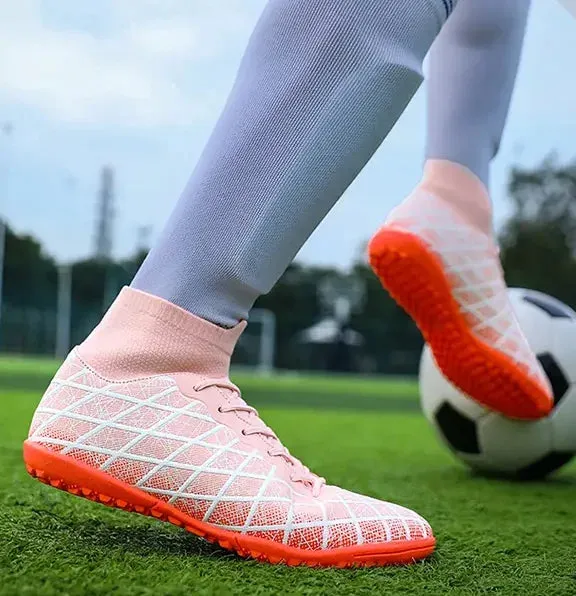 2025 new men's popular long nail football shoes with broken nails