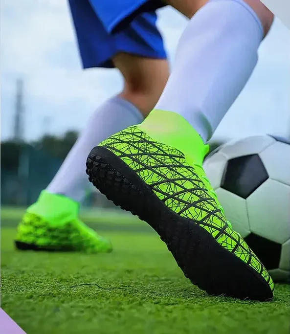 2025 new men's popular long nail football shoes with broken nails