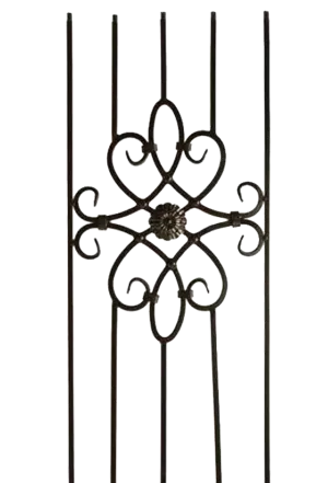 2492 Series M555 Knot 5 Leg Prefab Iron Panel