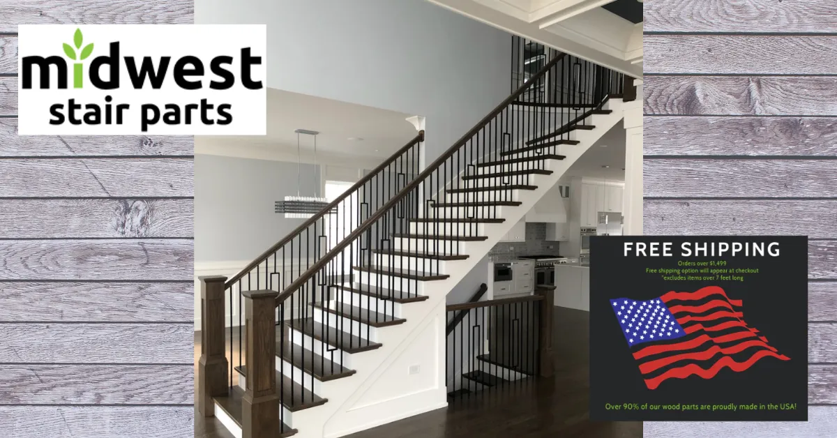 2670 Series M435 Tall Rectangle Iron Baluster