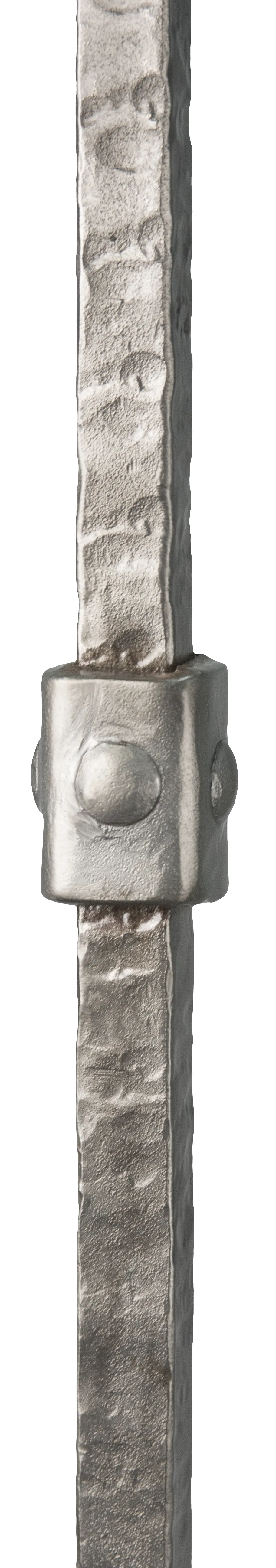 3.2.2 Wentworth Series Three Knuckle Square Hammered Iron Baluster