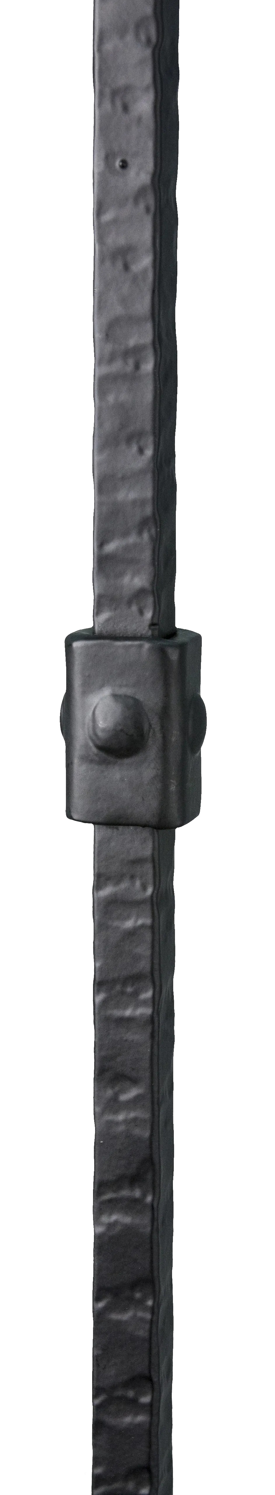 3.2.2 Wentworth Series Three Knuckle Square Hammered Iron Baluster