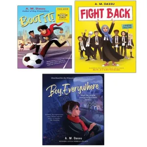 A. M. Dassu Collection 3 Books Set Boot It World Book Day 2023, Fight Back,Boy