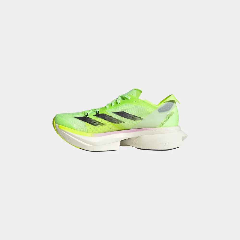 Adidas Adizero Adios Pro 3 Womens - Aurora Black/Zero Metallic/Lucid Lemon