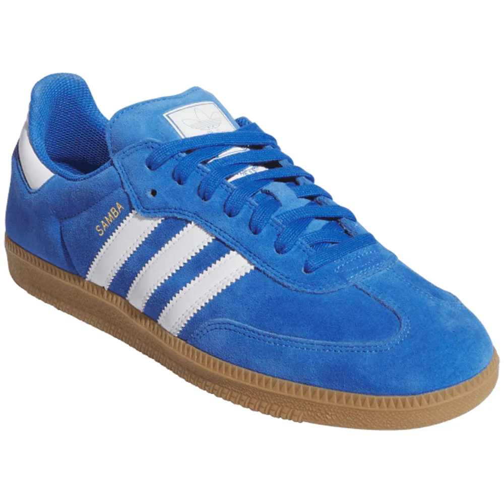 Adidas Samba ADV Shoes Bluebird/Footwear White/Gold Metallic