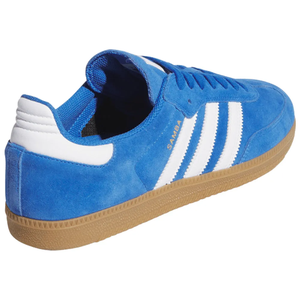 Adidas Samba ADV Shoes Bluebird/Footwear White/Gold Metallic