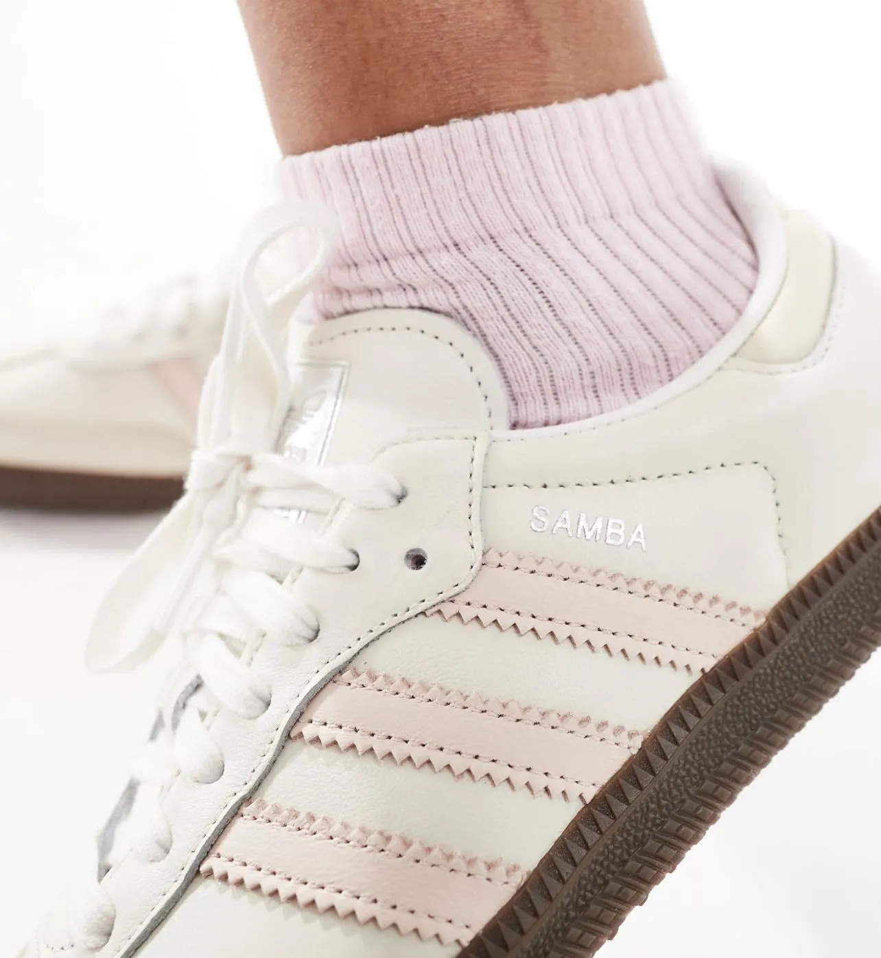 Adidas samba - pink/silver
