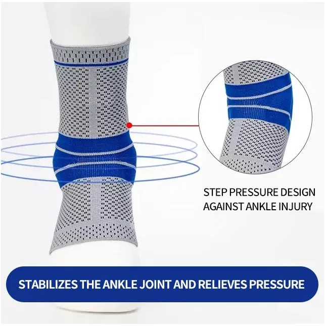 Ankle Support , Plantar Fasciitis Foot Compression,  Heel Silicone Pad