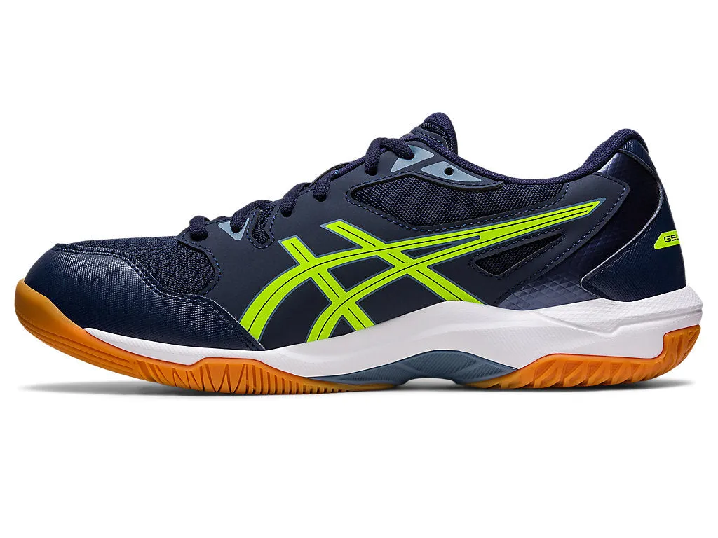 Asics Gel-Rocket 10 Badminton Shoes (Midnight/Hazard Green)
