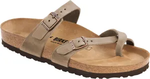 Birkenstock Mayari Tabacco Brown - Natural Leather Regular