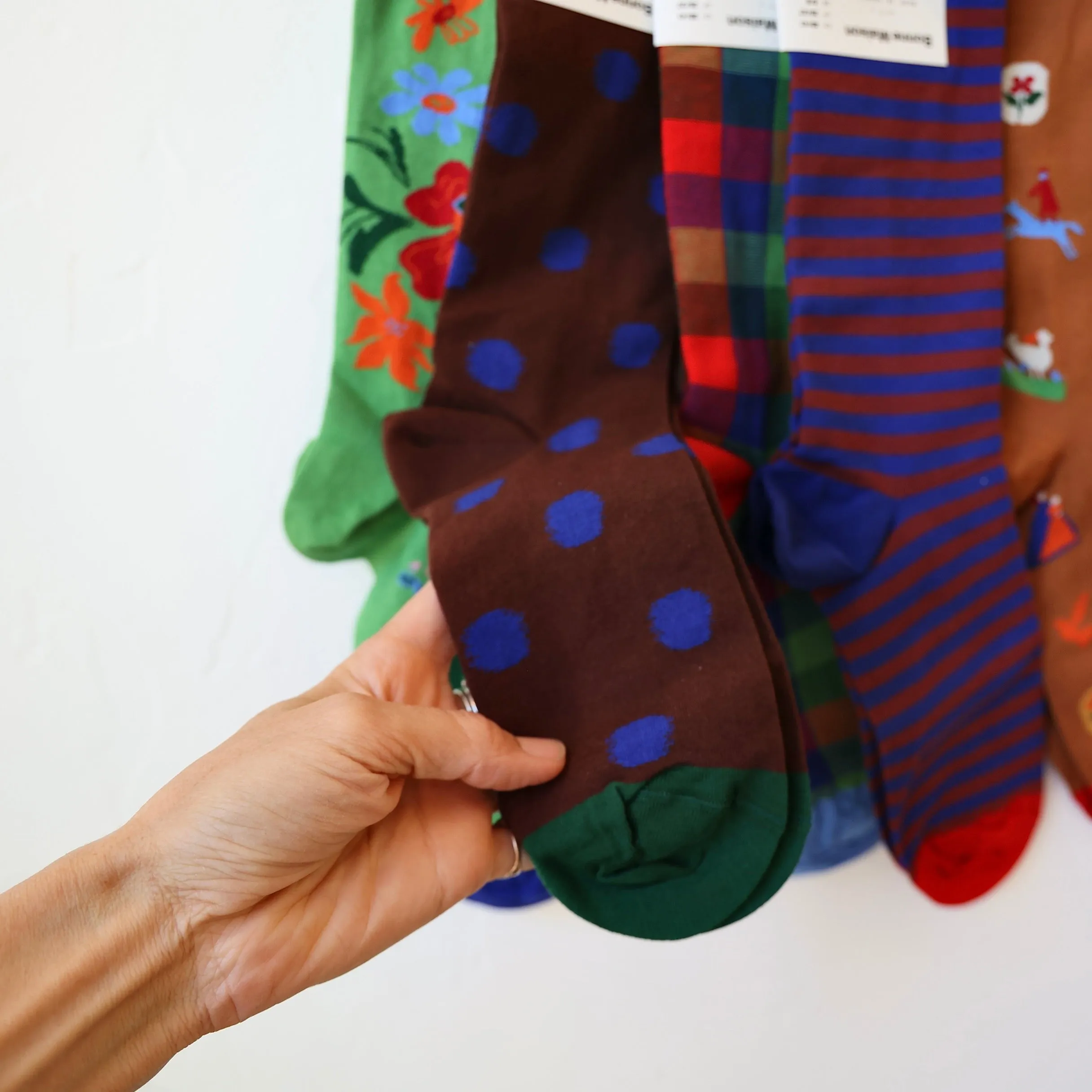 Bonne Maison Socks - Primary Patterns - 5 Options