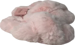 boux avenue Pink Cross Band Slipper UK 5 EU 38 👠