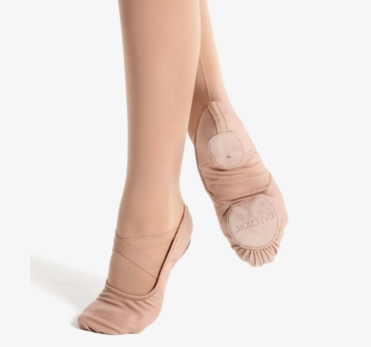 Capezio “Hanami” Canvas Split Sole Ballet Shoe: Size 10.5 Toddler to 12.5 Youth/Adult