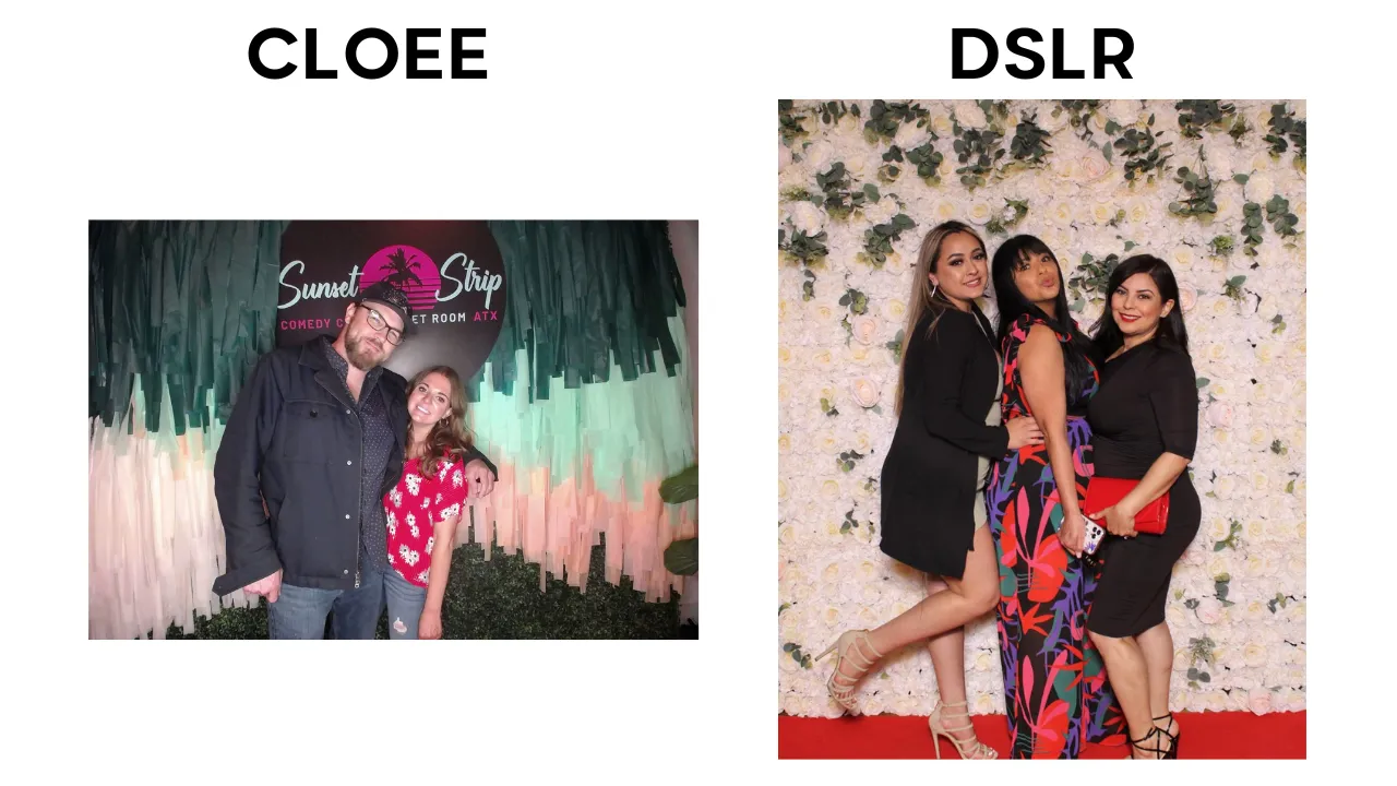 Cloee Photo Booth | Best Ring Light Photo Booth