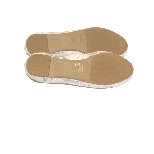 Cream Ballet Shoes