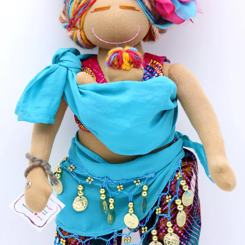 DANCING FOR BIRTH™ BIRTH AND BREASTFEEDING/VBAC DOLL - BLISS