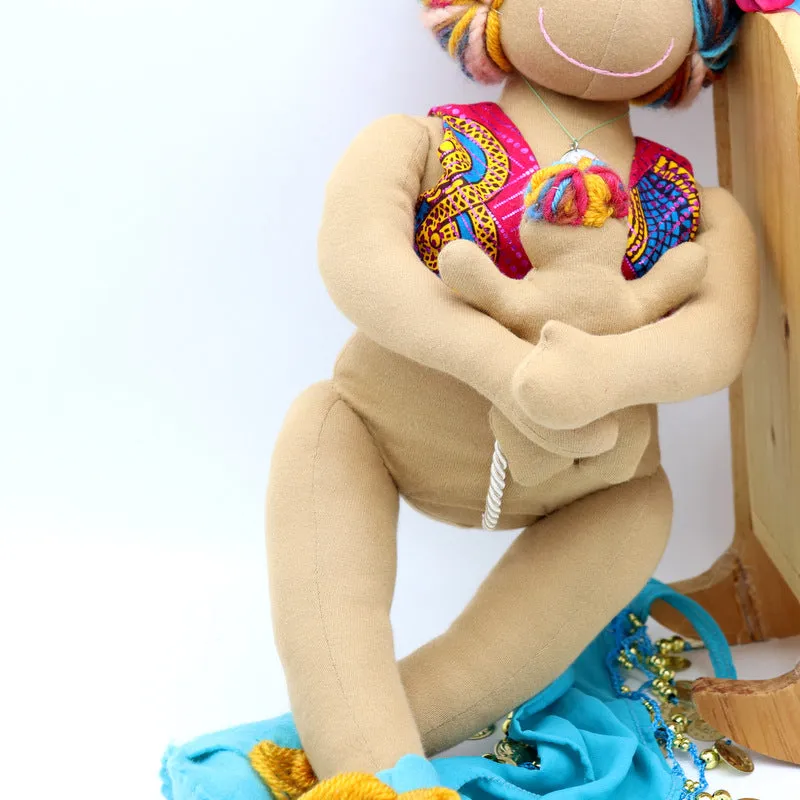DANCING FOR BIRTH™ BIRTH AND BREASTFEEDING/VBAC DOLL - BLISS