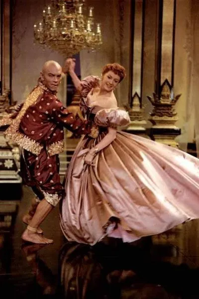 Deborah Kerr Dress Shall We Dance Dress Brown Ball Gown in The King and I
