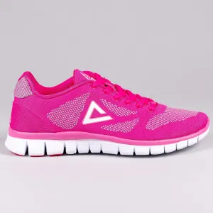 Dámske bežecké tenisky Peak Women Running Primeknit Shoes Pink/Rose ružové