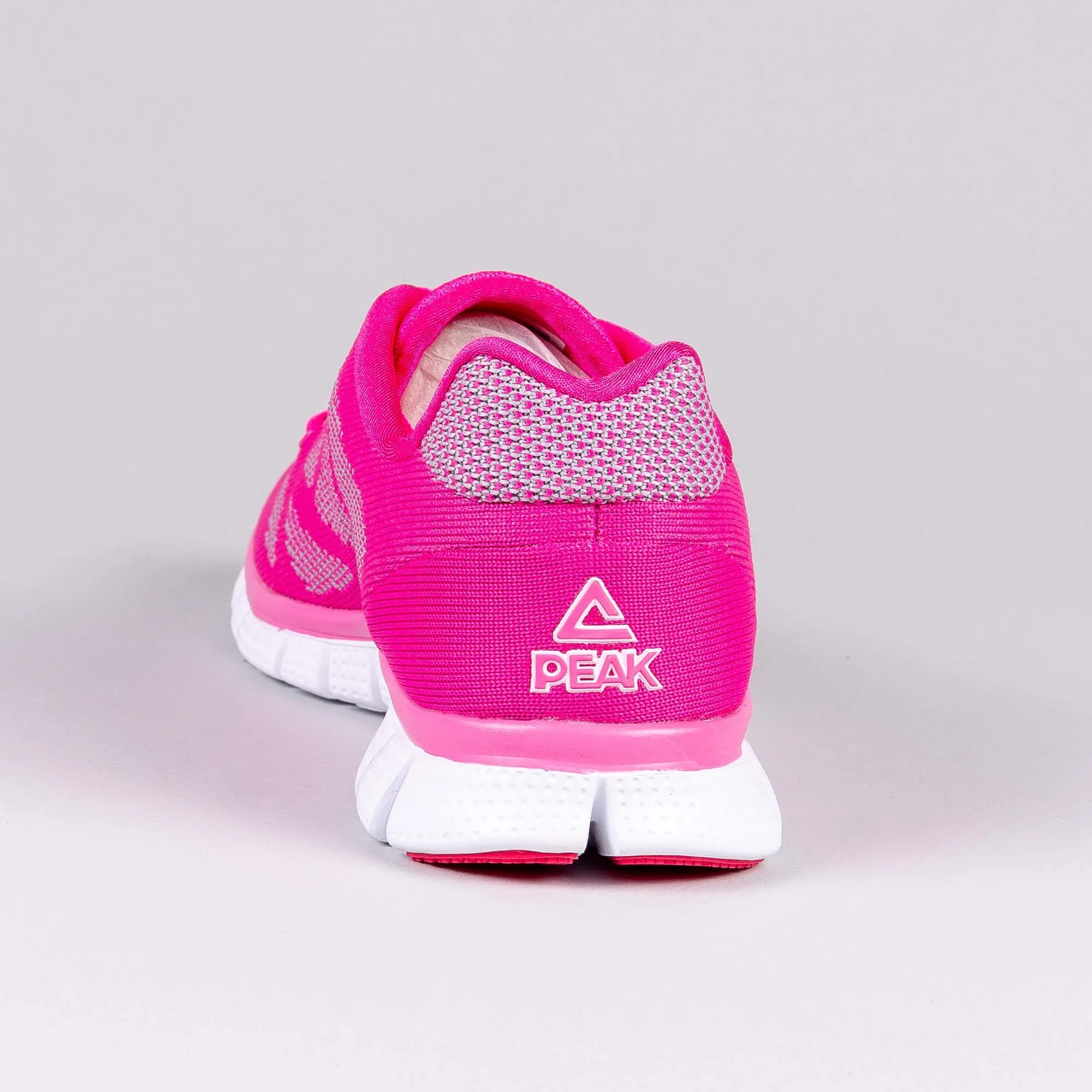 Dámske bežecké tenisky Peak Women Running Primeknit Shoes Pink/Rose ružové