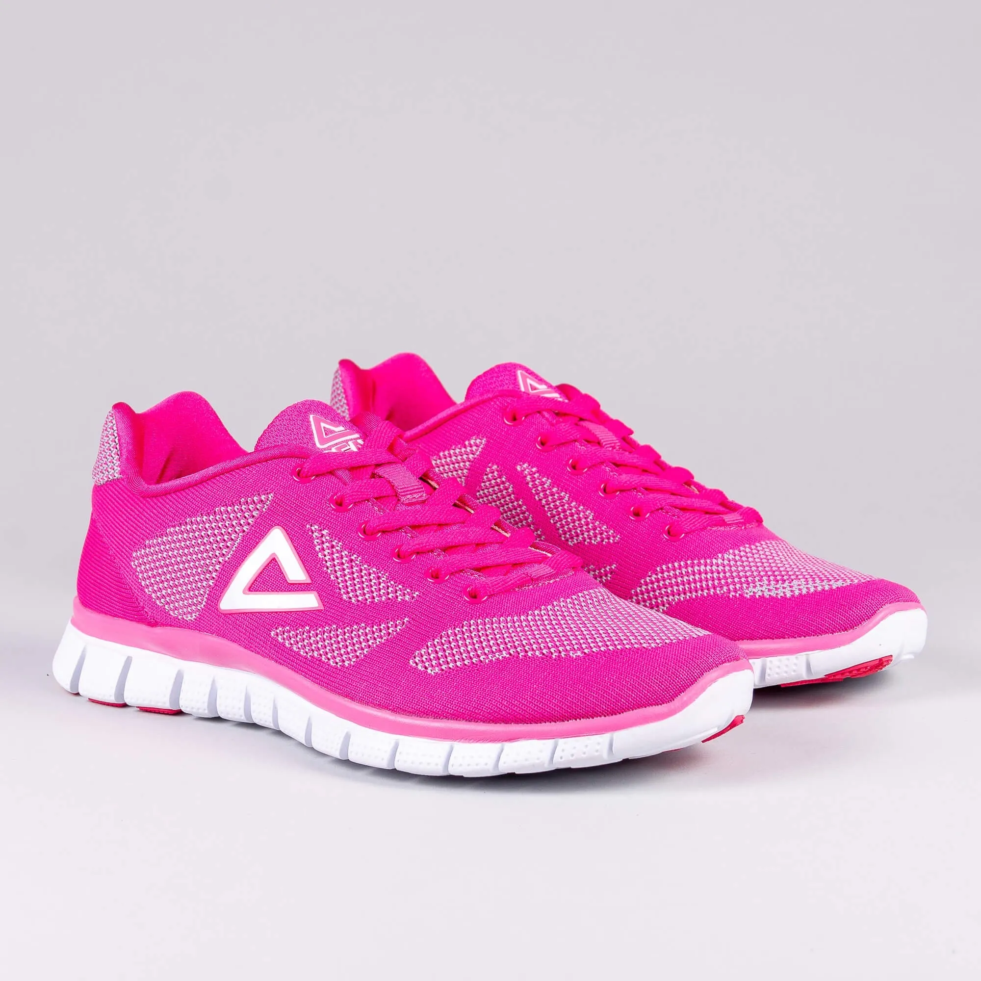Dámske bežecké tenisky Peak Women Running Primeknit Shoes Pink/Rose ružové