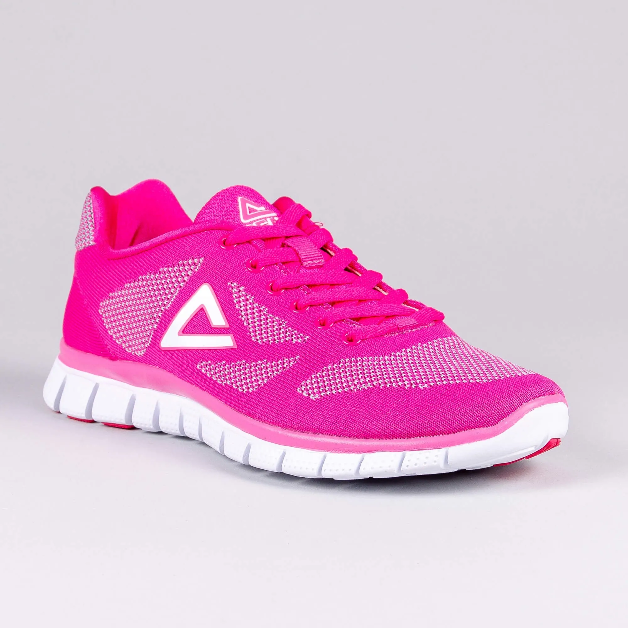 Dámske bežecké tenisky Peak Women Running Primeknit Shoes Pink/Rose ružové