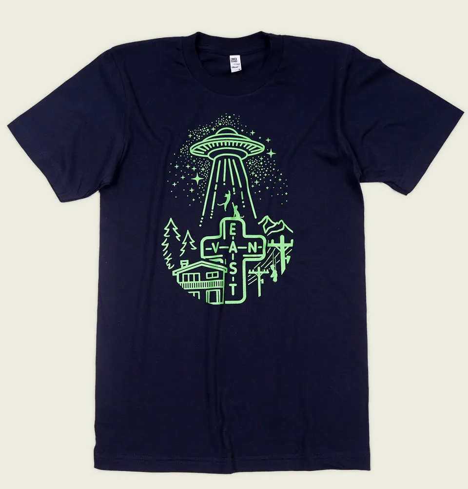 EAST VAN ALIEN ABDUCTION Unisex T-shirt