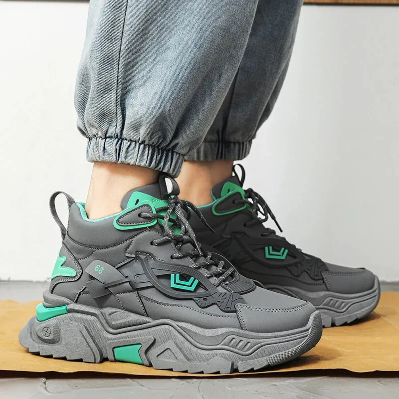 Falcon High-Top-Sportschuhe für Männer Mode Plattform Turnschuhe