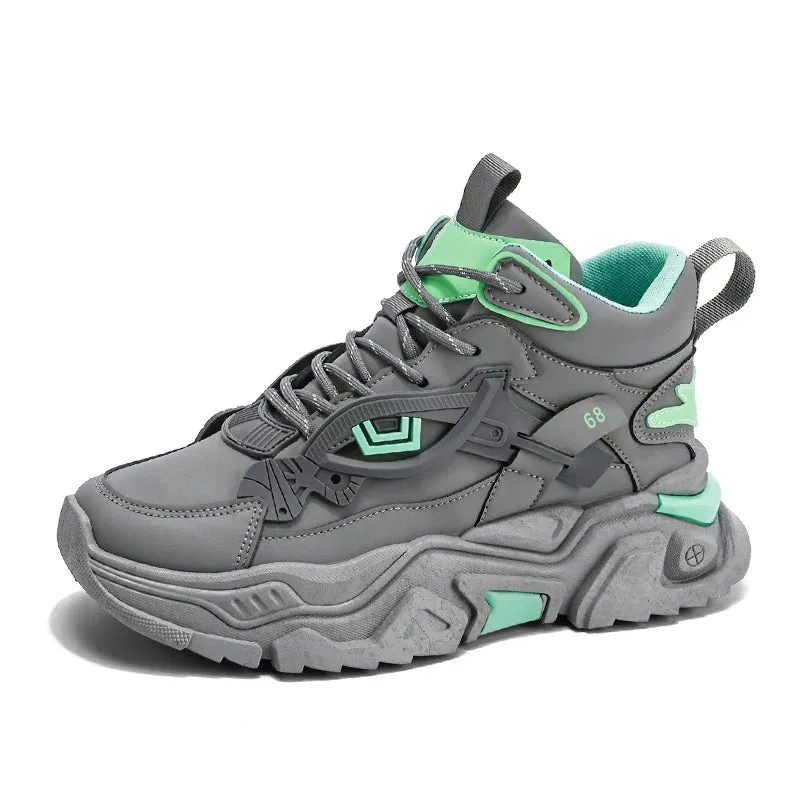 Falcon High-Top-Sportschuhe für Männer Mode Plattform Turnschuhe