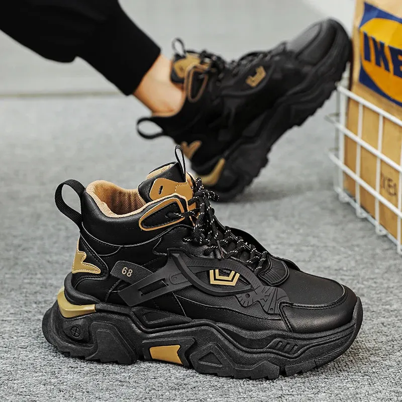 Falcon High-Top-Sportschuhe für Männer Mode Plattform Turnschuhe
