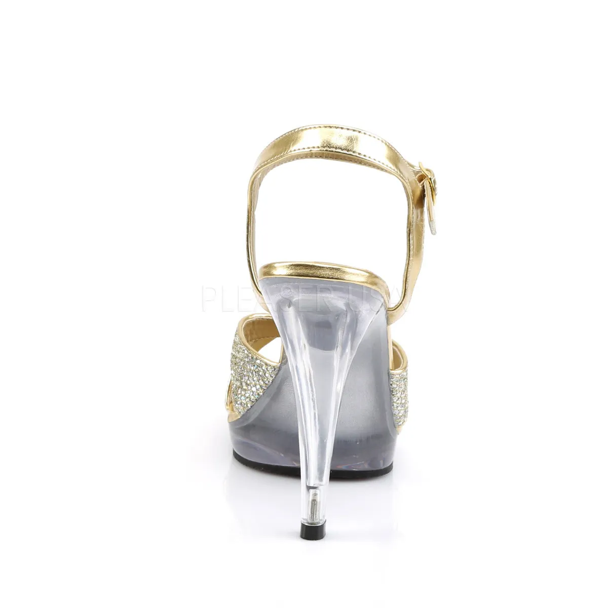 FLAIR-419(G)  Gold Multi Glitter/Clear