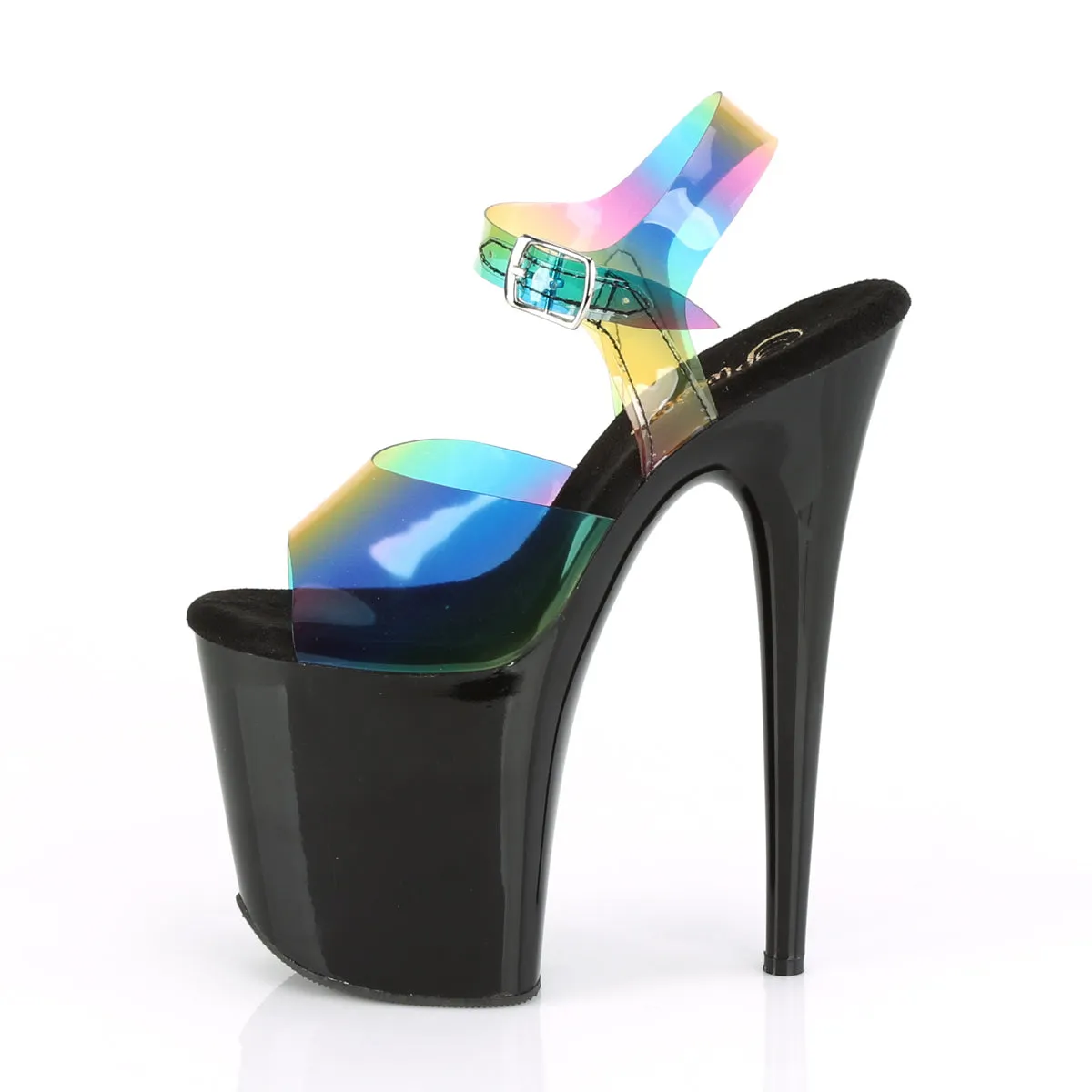 FLAMINGO-808RB  Rainbow PVC/Black
