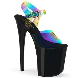 FLAMINGO-808RB  Rainbow PVC/Black