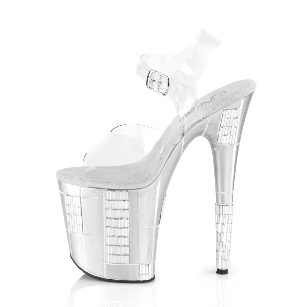FLAMINGO-808SHAPE-2  Clear/Silver