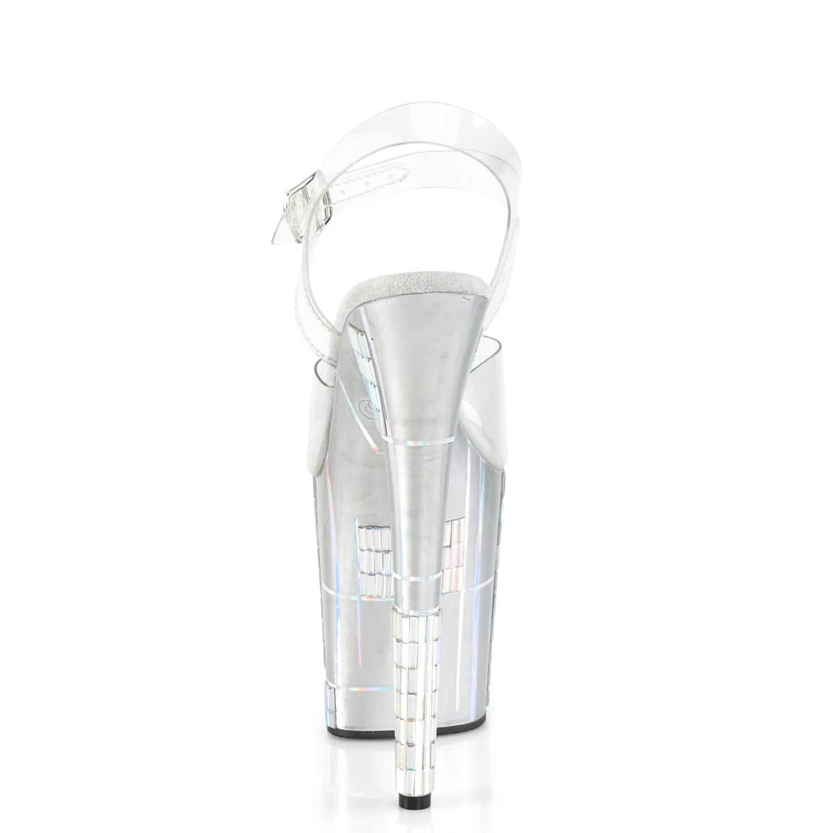 FLAMINGO-808SHAPE-2  Clear/Silver