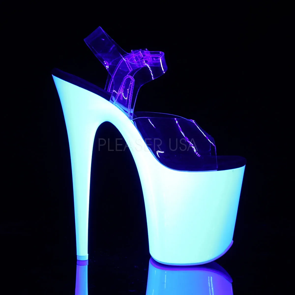 FLAMINGO-808UV  Clear/Neon White