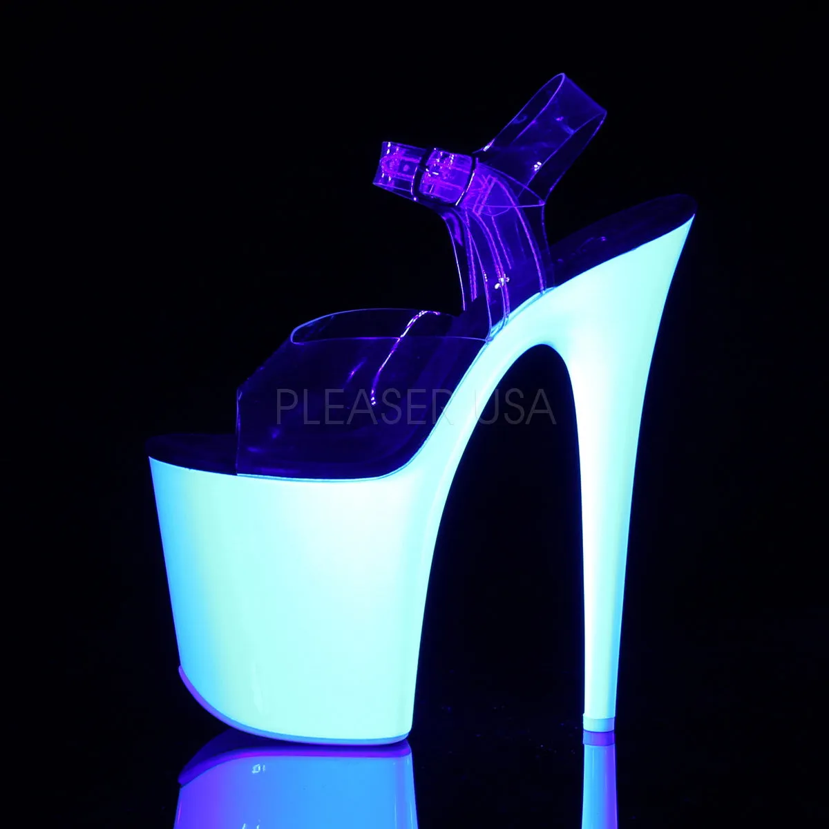 FLAMINGO-808UV  Clear/Neon White