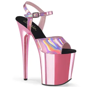 FLAMINGO-809HG  Baby Pink Hologram/Baby Pink Chrome