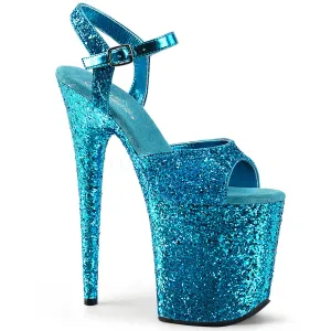 FLAMINGO-810LG  Aqua Glitter/Aqua Glitter