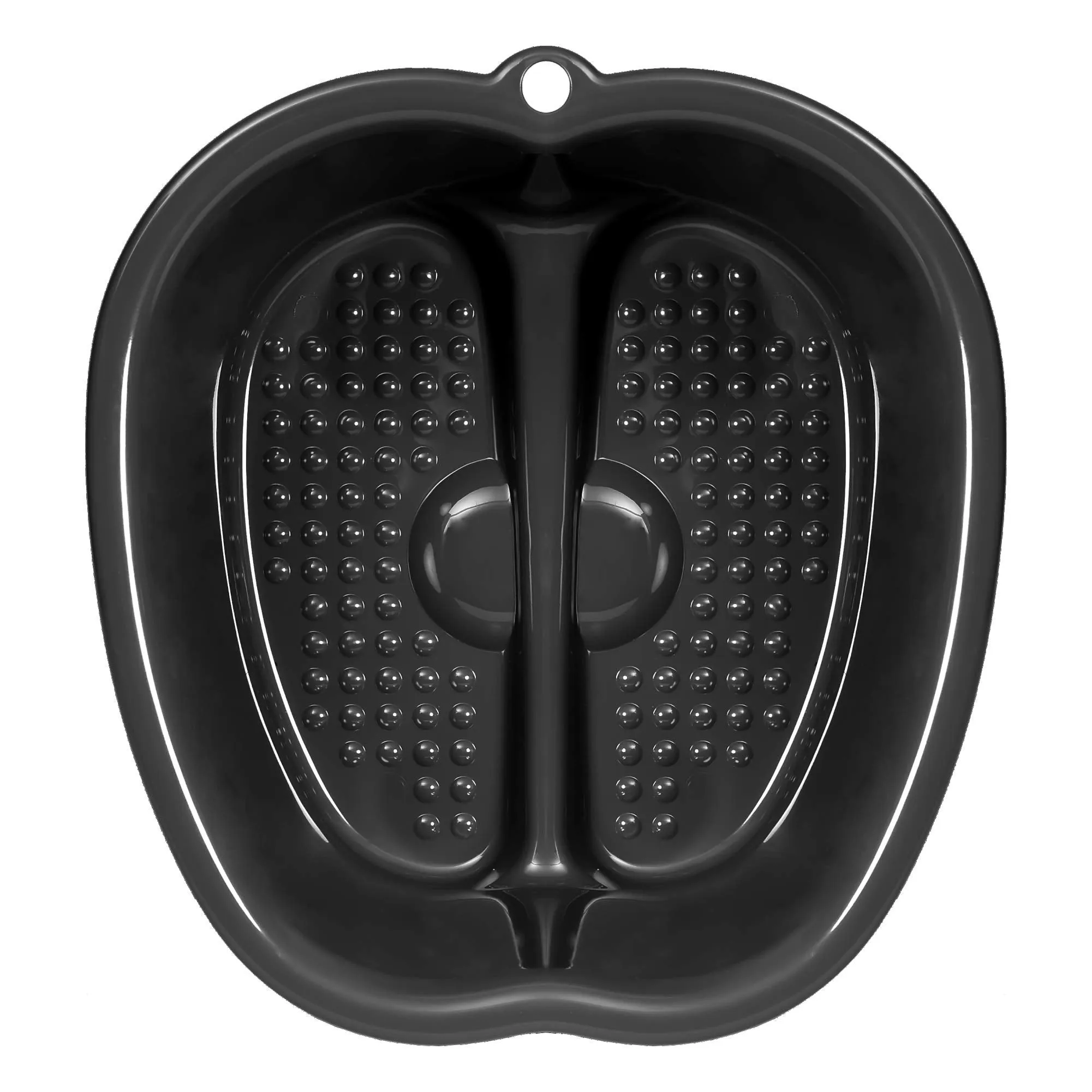 Foot Soaking Bath Basin - Large Size for Soaking Feet, Best Pedicure at Home Spa Treatment - Callus, Fungus and Dead Skin Remover, Enjoy Hot Water Foot Massager, Scrubbing in This Tub/Bucket - Gray