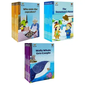 Fox Cub and My First Graded,Emerging,Confident Reader 54 Books Set (Level 1,2,3)