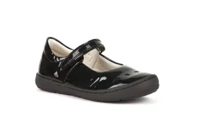 Froddo Mia Mary Jane Black Patent School shoe - Star