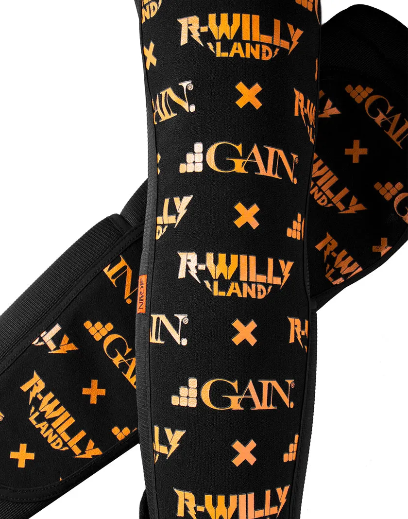 GAIN X R WILLY LAND "PROGRESSION" KNEE/SHIN COMBO PADS