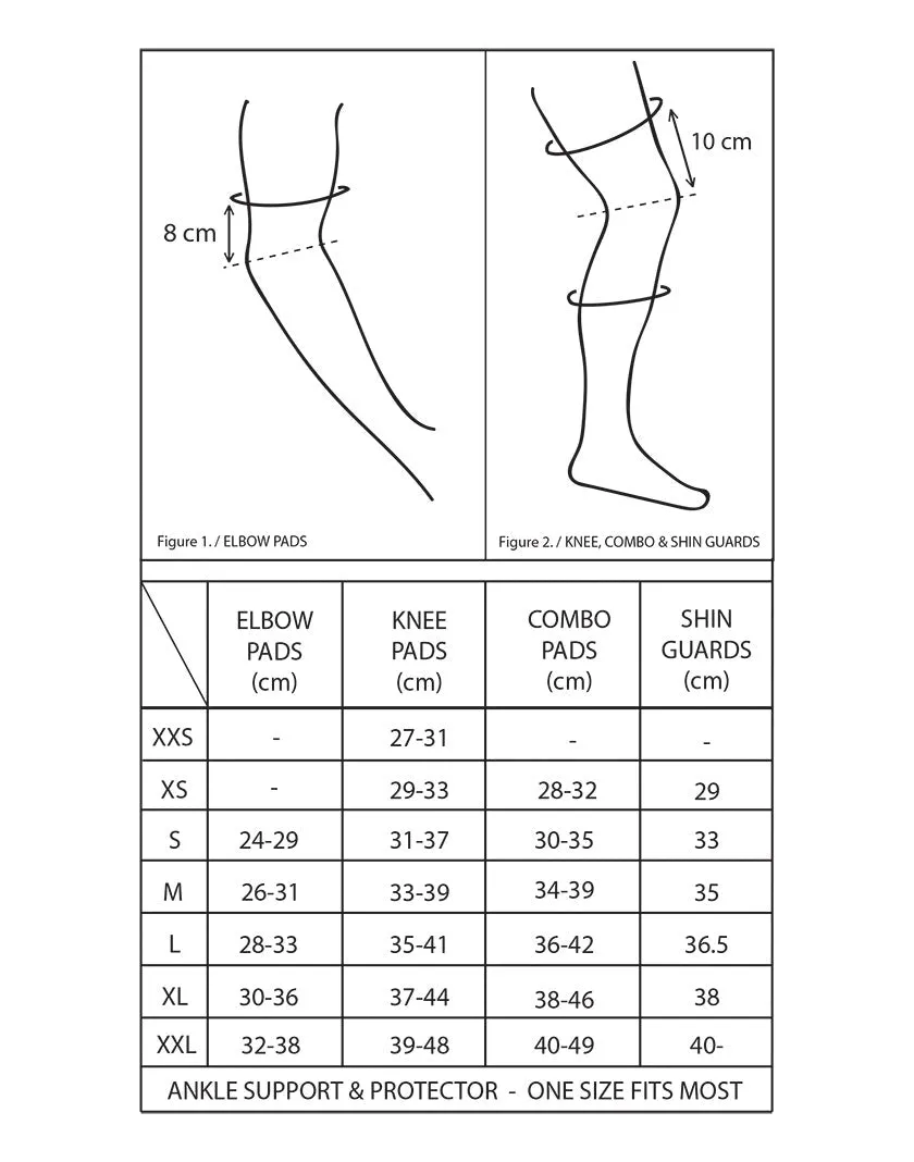 GAIN X R WILLY LAND "PROGRESSION" KNEE/SHIN COMBO PADS