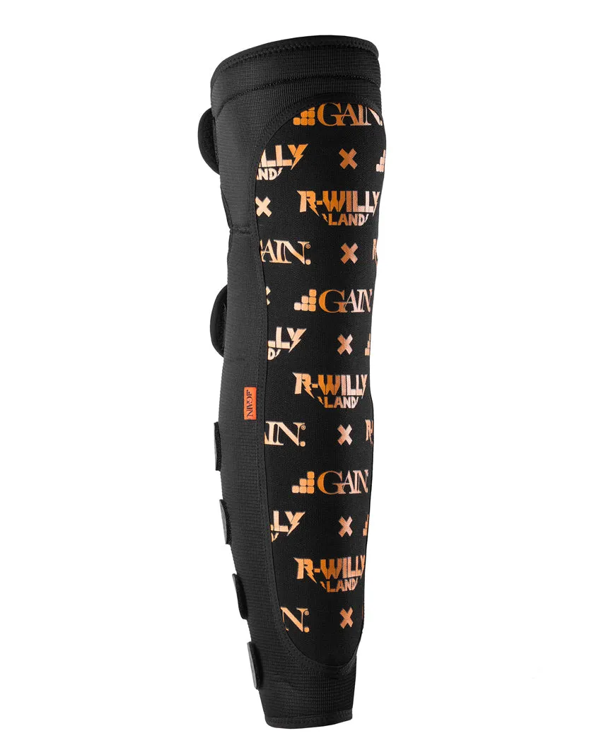 GAIN X R WILLY LAND "PROGRESSION" KNEE/SHIN COMBO PADS
