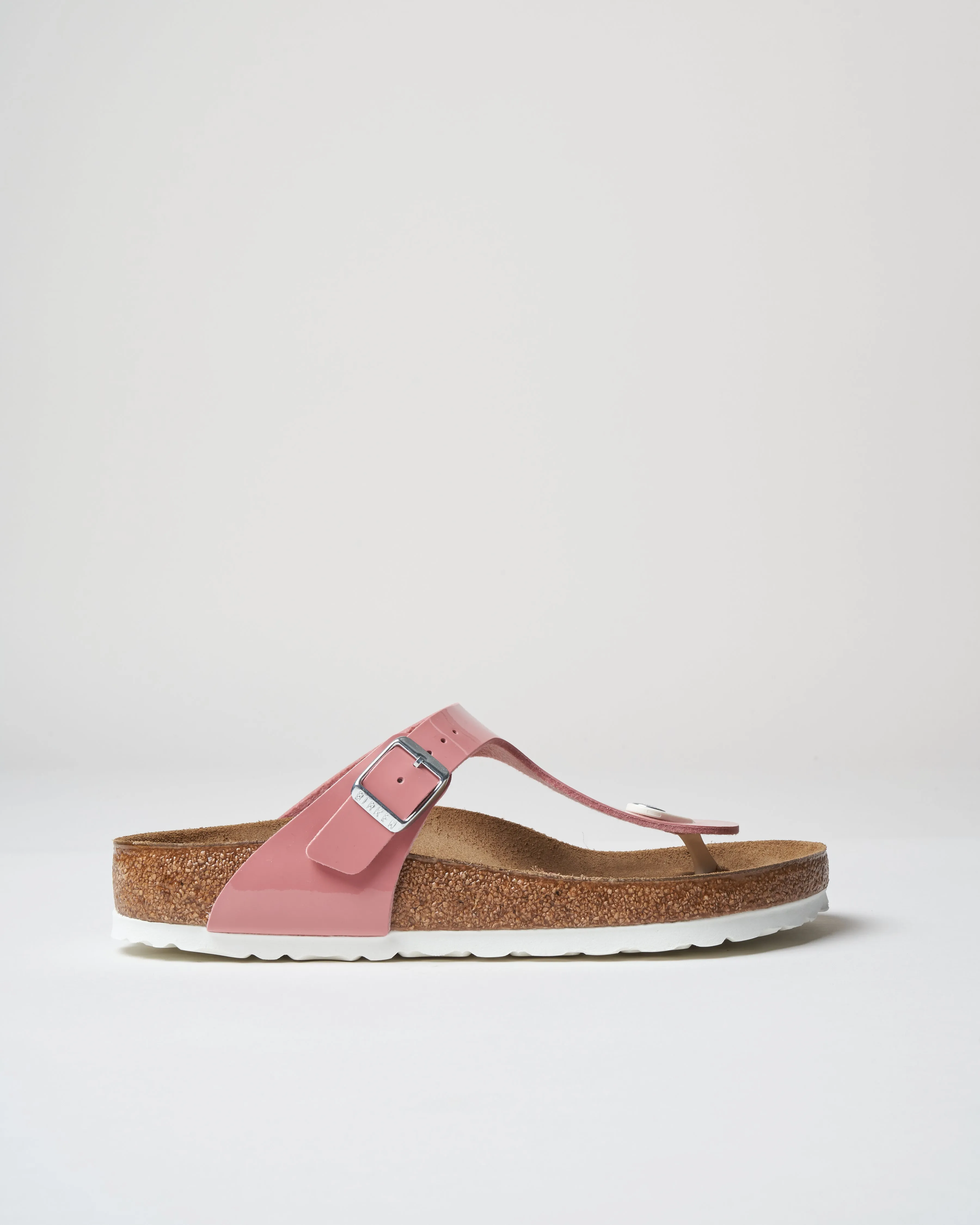 gizeh patent sandal - old rose