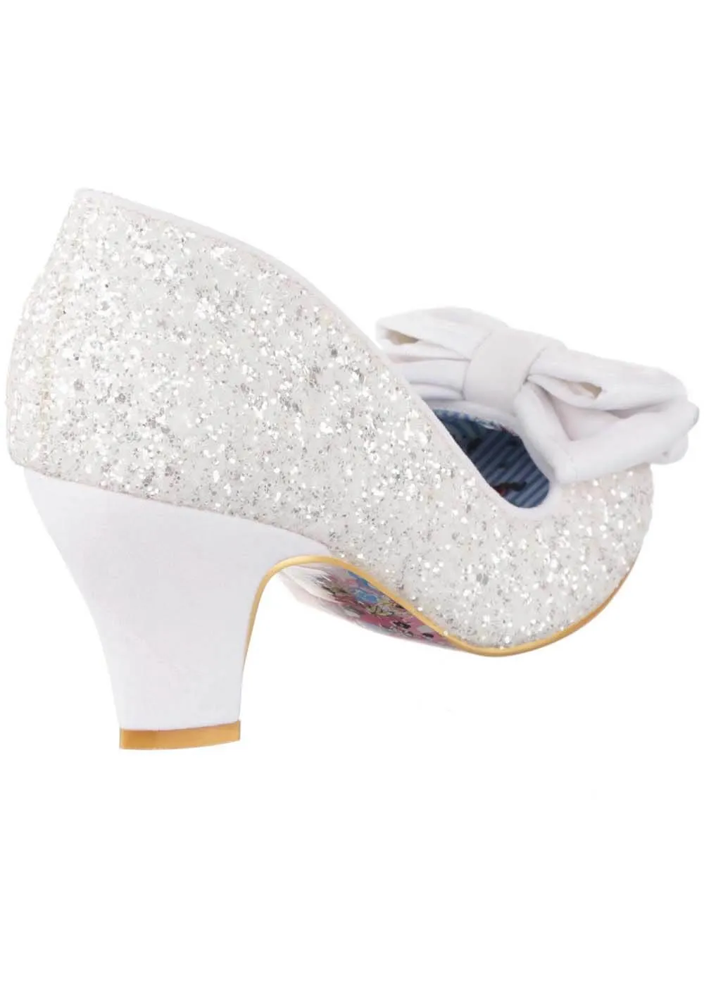 Irregular Choice Ban Joe Pumps White