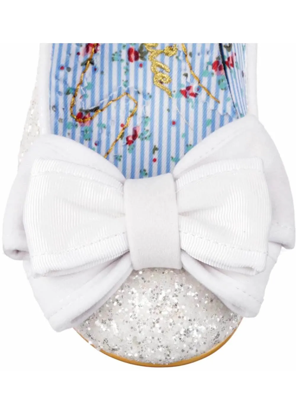 Irregular Choice Ban Joe Pumps White