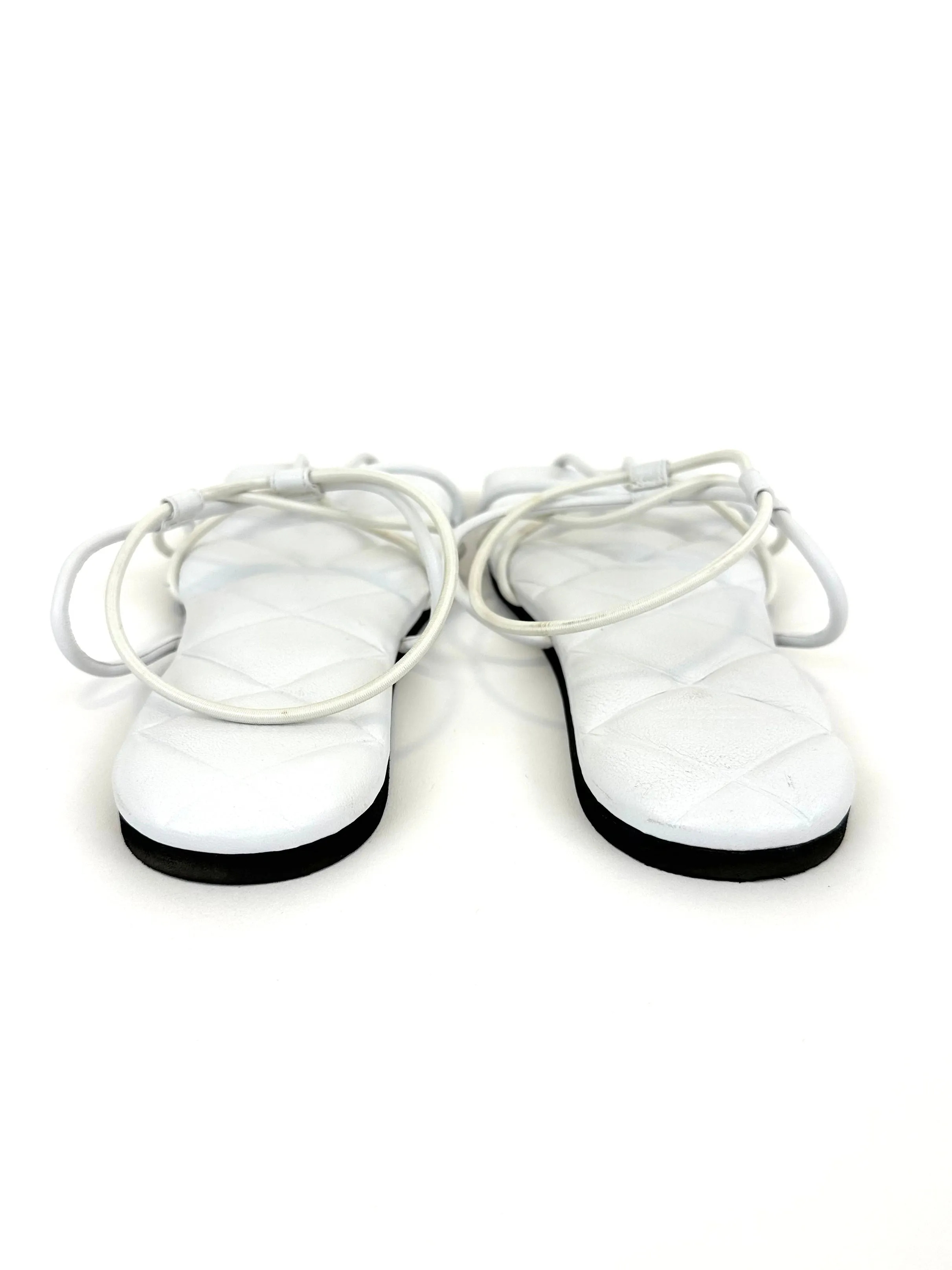 Khaite Patras Quilted Sandals