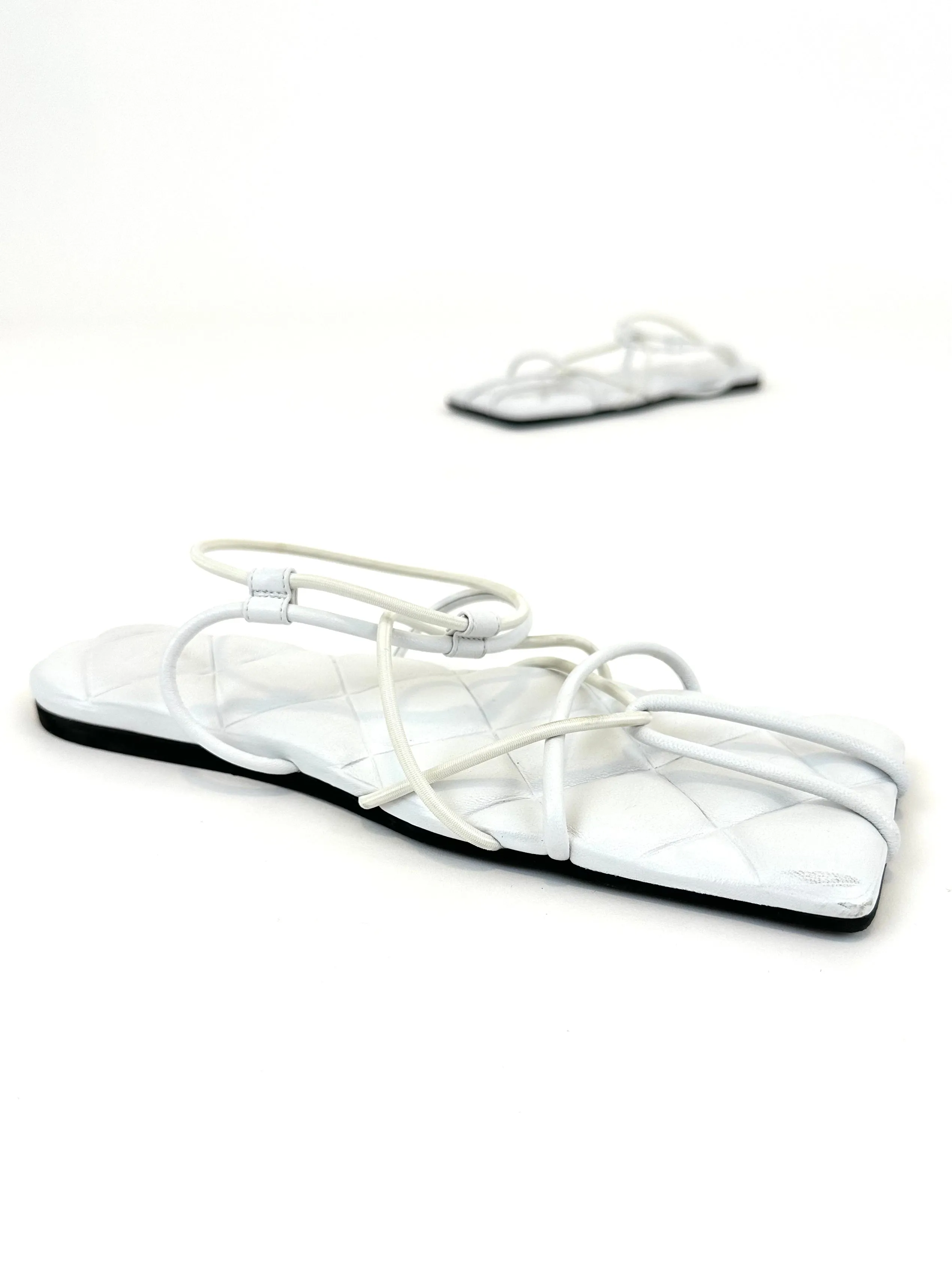 Khaite Patras Quilted Sandals